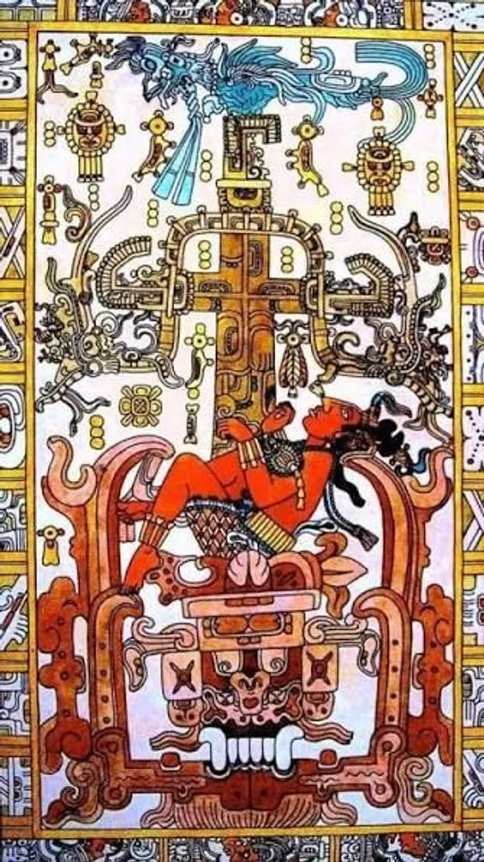 Lápida del sarcófago de Pakal, de Palenque